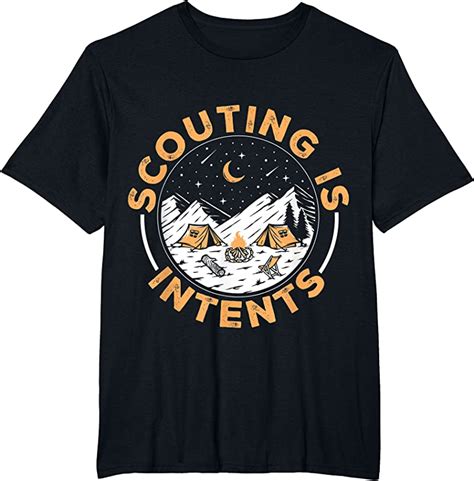 Sale Scouting Is Intents Scout Funny Camping T Shirts - Tees.Design