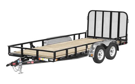 83" Tandem Axle Channel Utility (UL) - PJ Trailers