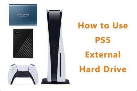 How to Use PS5 External Hard Drive? Here Is the Tutorial