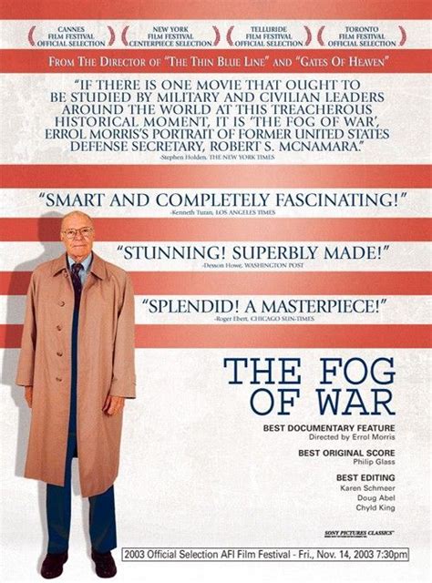 The Fog of War (2003) | The fog of war, Documentaries, War