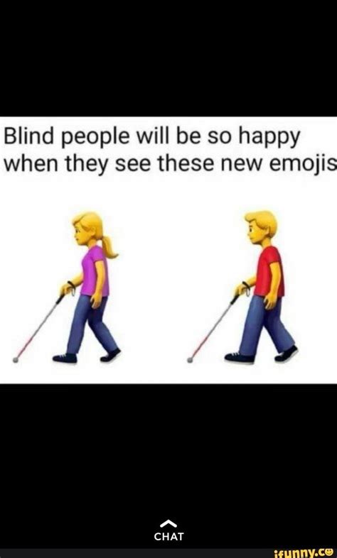 Blind people will be so happy when they see these new emoji - iFunny ...