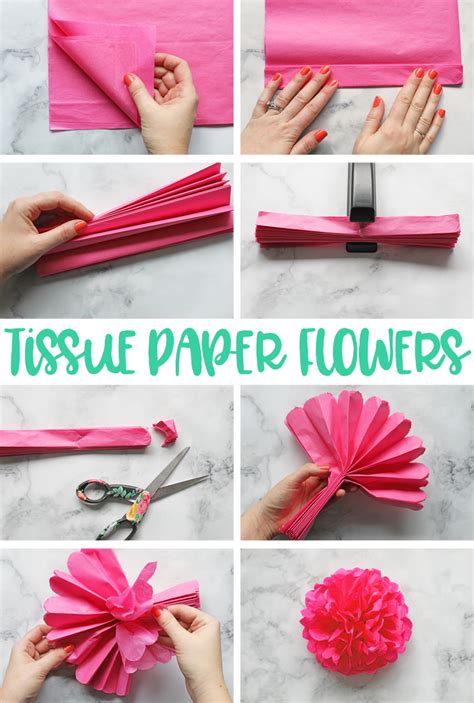 The Craft Patch: Tissue Paper Flowers: The Ultimate Guide