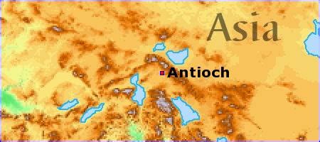 Map - Antioch - BibleBento.com