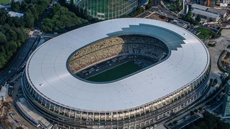 Tokyo Olympics 2020 Stadium officially finished | Olympics News | Sky ...