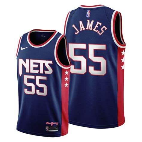 NBA Brooklyn Nets Trikot Mike James 55 Nike 2021-22 City Edition ...