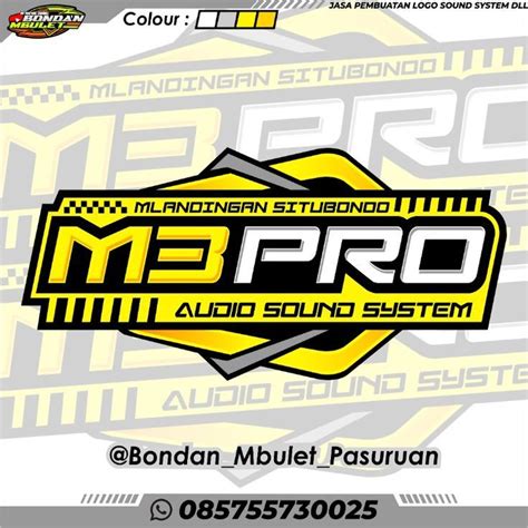 Desain Nama Logo Sound System | Sound system, Logo character, ? logo