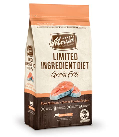 Merrick Limited Ingredient Diet Salmon & Sweet Potato Dry Dog Food - Chaar