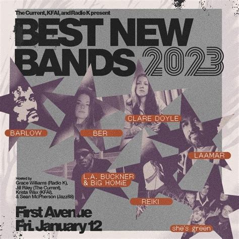 First Avenue's Best New Bands of 2023