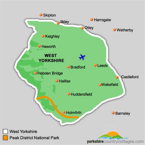 Haworth Yorkshire England Map