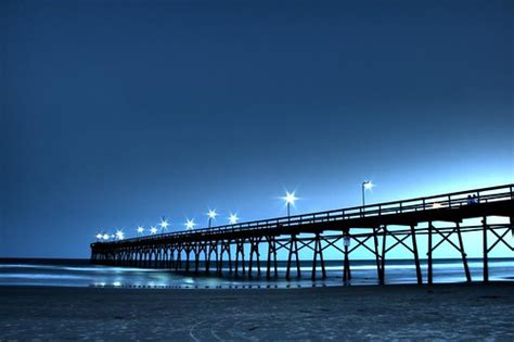 Sunset Beach Pier at Night | These are some more HDR shots f… | Flickr