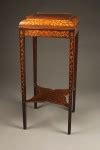 Intaglio Antique Pedestal Table