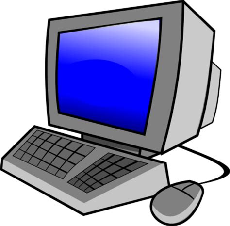 Computer Clipart Transparent | Free Images at Clker.com - vector clip art online, royalty free ...