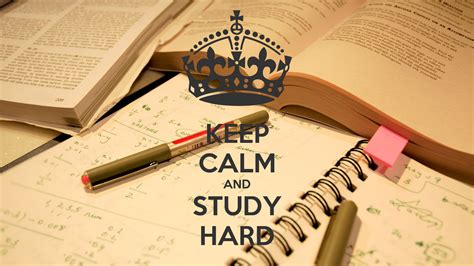 KEEP CALM AND STUDY HARD Poster | cav | Keep Calm-o-Matic