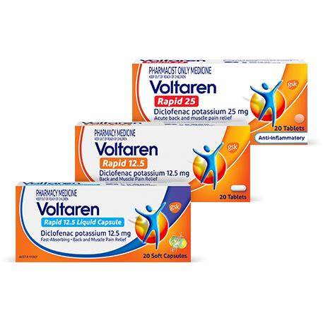 Voltaren Rapid Pain Relief Tablets | Voltaren AU