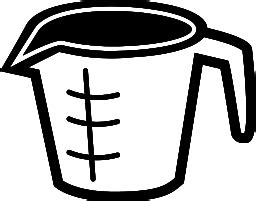 Measuring Jug Outline - ClipArt Best