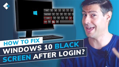 How to Fix Black Screen on Windows 10 After Login? (7 Ways) Realtime ...