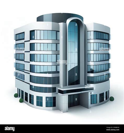 office building clip art image Stock Photo - Alamy