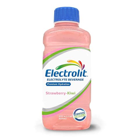 Electrolit Electrolyte Beverage, Stawberry Kiwi - 21 oz | Electrolytes, Recovery drink, Beverages