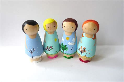 Abbyjac Peg Dolls & Illustrations: Peg Doll Introduction