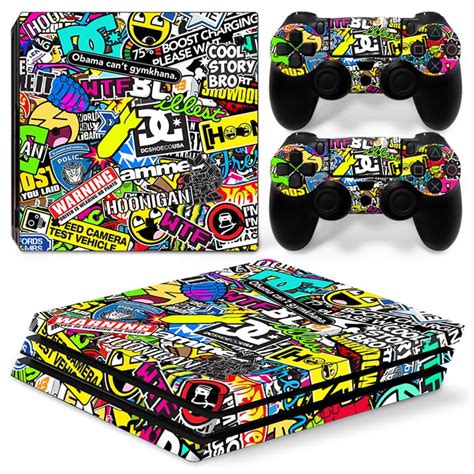 Stickerbomb - PS4 Pro Console Skins | PS4 Pro Console Skins | Consoleskins