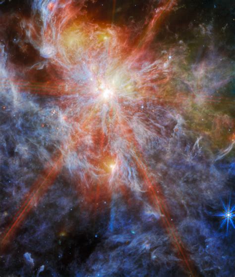 Webb Telescope captures massive star-forming complex