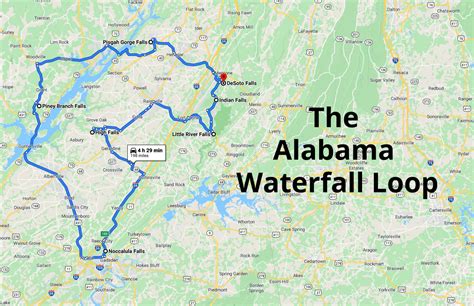 Waterfalls Near Me In Alabama: Take This Loop To Experience Them