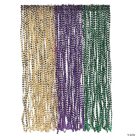 Bulk Parade Mardi Gras Beads - 144 Pc. | Oriental Trading