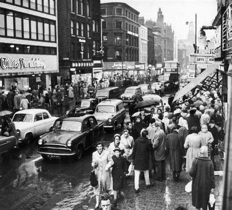 Market Street Manchester 1959 | Manchester city centre, Manchester city ...