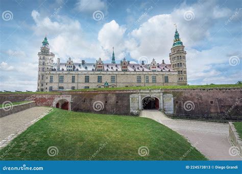 Kronborg Castle - the Castle Where the Shakespeare Play Hamlet Takes Place - Helsingor, Denmark ...