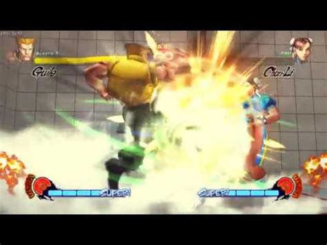 SF4 Guile's 16 Hits Combos Super Ultra - YouTube