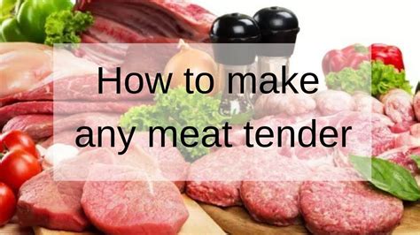 Pin on Tenderize beef