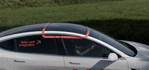 Tesla Model 3 gets a solar roof thanks to Lightyear - Electrek