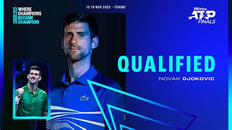 Novak Djokovic Joins Carlos Alcaraz At 2023 Nitto ATP Finals | ATP Tour