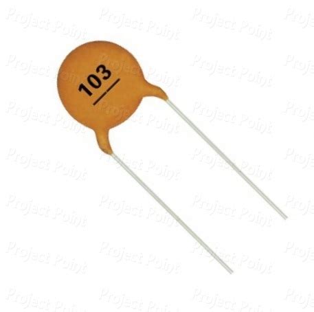 0.01uF, 10nF 50V Ceramic Disc Capacitor, 10kpF, 103 pF, 103 uF, 103 nF ...