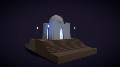 TOMB OF MUHAMMAD ALI JINNAH - Download Free 3D model by Hamza.Bangash [0b706fe] - Sketchfab