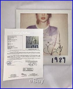 TAYLOR SWIFT Signed Autographed 1989 Vinyl LP Album Music Guitar Grammy JSA LOA | Signed Vinyl Album