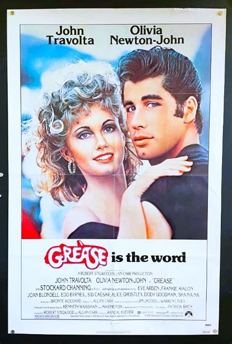 Grease (1978) – Original One Sheet Movie Poster - Hollywood Movie Posters