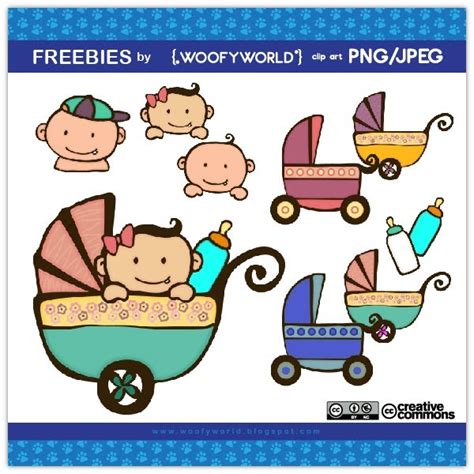 Woofy World: Baby day Out Clip Arts