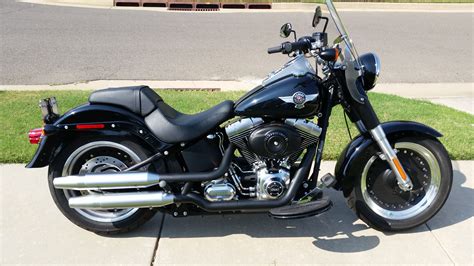 2012 Harley-Davidson® FLSTFB Softail® Fat Boy® Lo (Black), Oklahoma City, Oklahoma (636610 ...