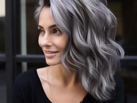 40 Gorgeous Ideas of Gray Blending for Dark Hair in 2024 | Grey hair inspiration, Grey hair ...
