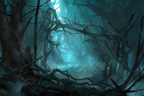 The Forest, hongqi zhang on ArtStation at https://www.artstation.com/artwork/WzGxG | Fantasy ...