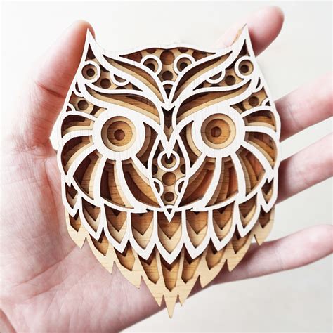 123+ Layered Owl SVG - Free SVG Cut Files | AppSVG.com | Download SVG ...