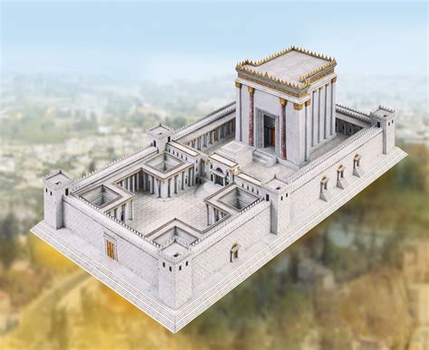 Herod's Temple at Jerusalem - PaperModelers.com