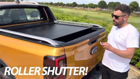 2023 Ford Ranger Wildtrak Electric Roller Shutter - Exclusive Accessories! - YouTube