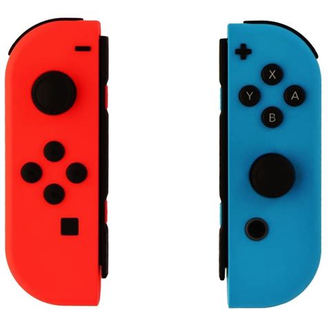 Nintendo Switch Joy-Cons (L/R) - Left Neon Red / Right Neon Blue ...