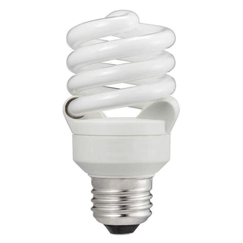 Philips 60W Equivalent Daylight (5000K) T2 Spiral CFL Light Bulb (6-Pack)-414045 - The Home Depot