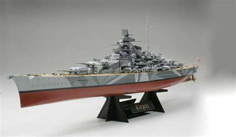 Tamiya - 1/350 German Battleship Tirpitz Plastic Model Kit [78015 ...