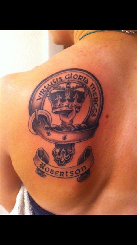 Robertson Family crest tattoo by Devonthegreat on DeviantArt