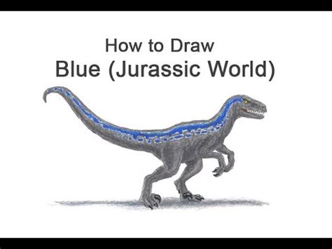 velociraptor drawing jurassic world