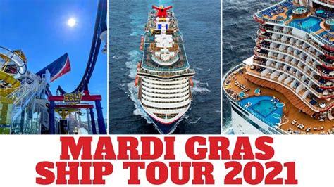 Carnival Cruise Mardi Gras Itinerary 2024 - Ebony Milzie